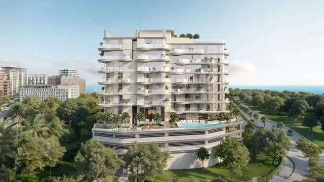 Beach Walk 4 By Imtiaz building view