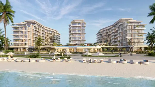 Flora Isle Beachfront Residences building view
