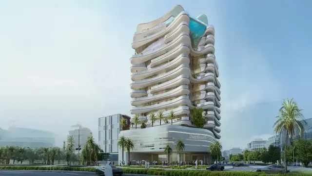 Beach Walk Grand by Imtiaz building view
